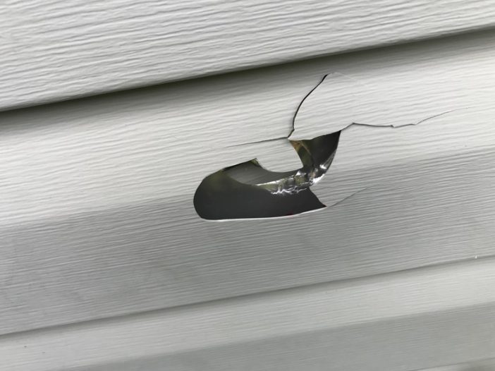 damaged siding